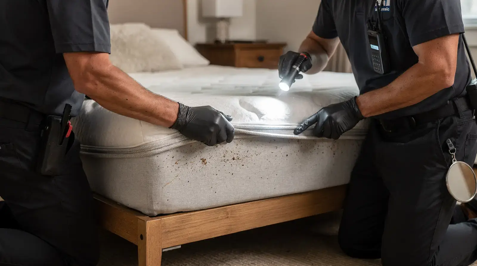 A proper inspection starts with a detailed review to identify pest activity and structural vulnerabilities