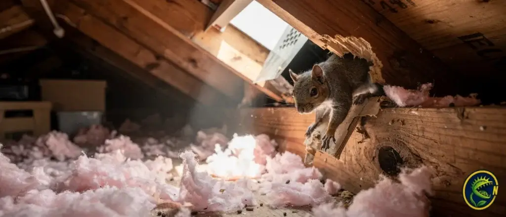 Granby-area nuisance wildlife commonly includes flying squirrels along with gray and red squirrels, and each
