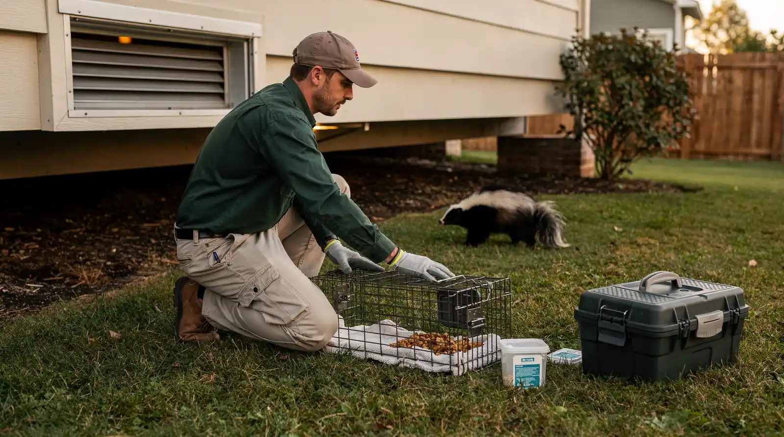Nukingstreet uses forensic-level inspections to find the root cause of a skunk problem before recommending