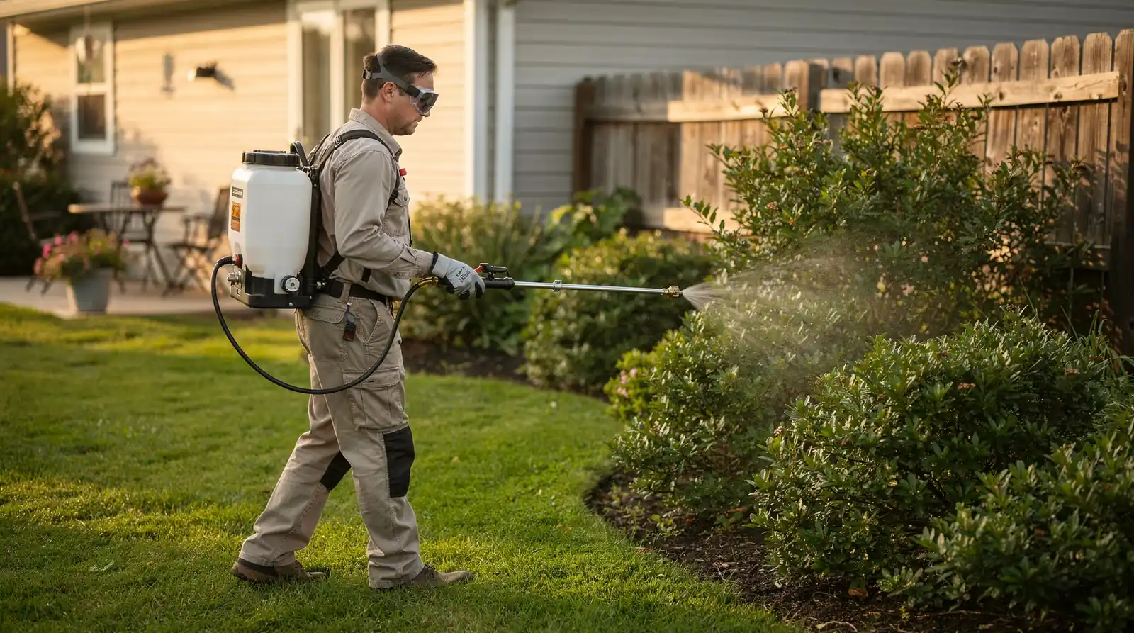 Nukingstreet applies a mechanical-first approach to mosquito yard treatment, using exclusion and habitat correction before