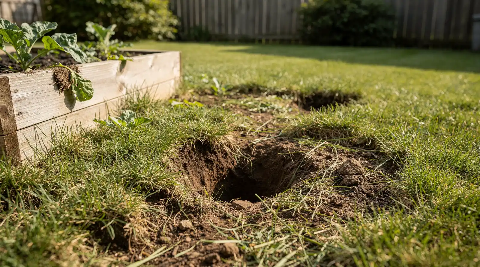 Woodchucks dig connected tunnel systems underground that they use to travel between food sources, often