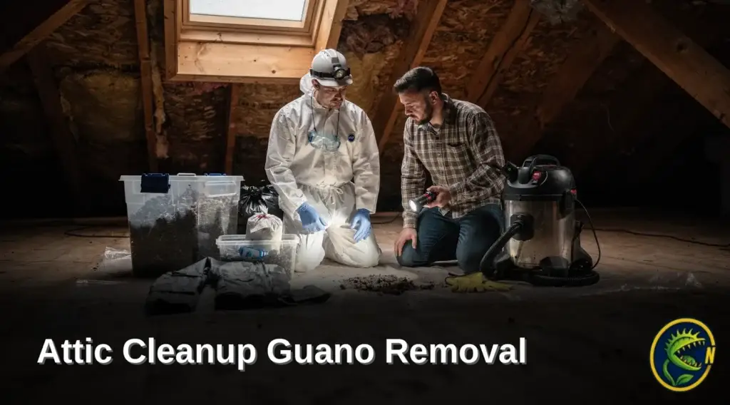 Inhaling fungal spores from bat guano can cause lung infections, making DIY cleanup risky