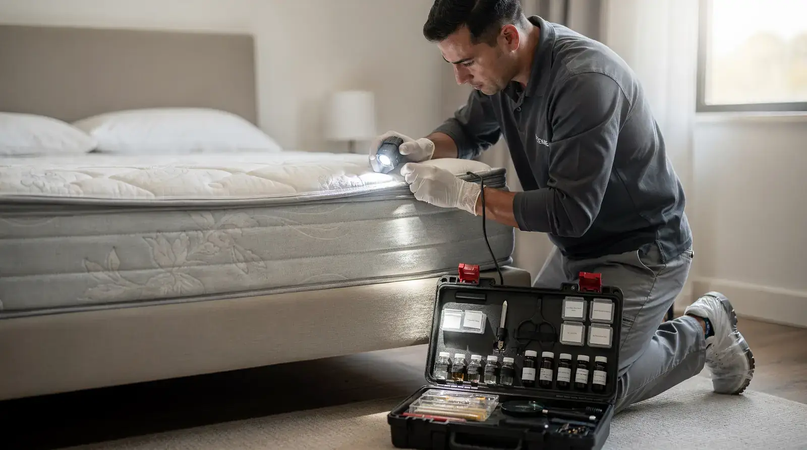 Bed bugs do not respond to general pest sprays, which is why a professional bed