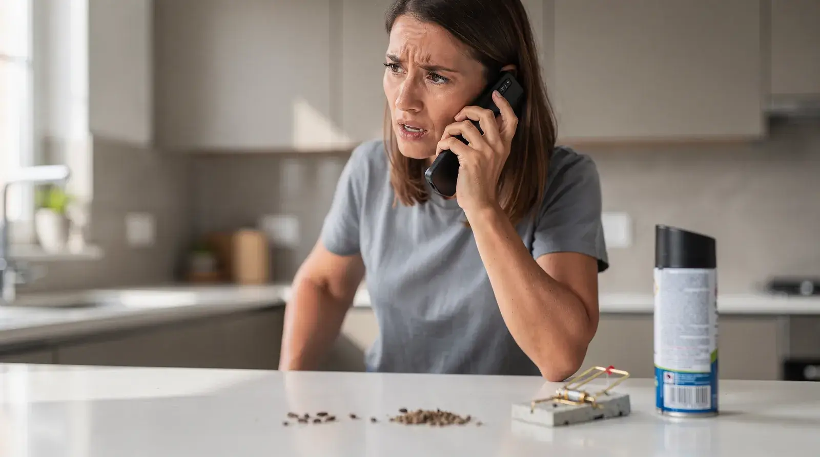 Responders typically start with an over-the-phone consultation before getting a technician to the home right