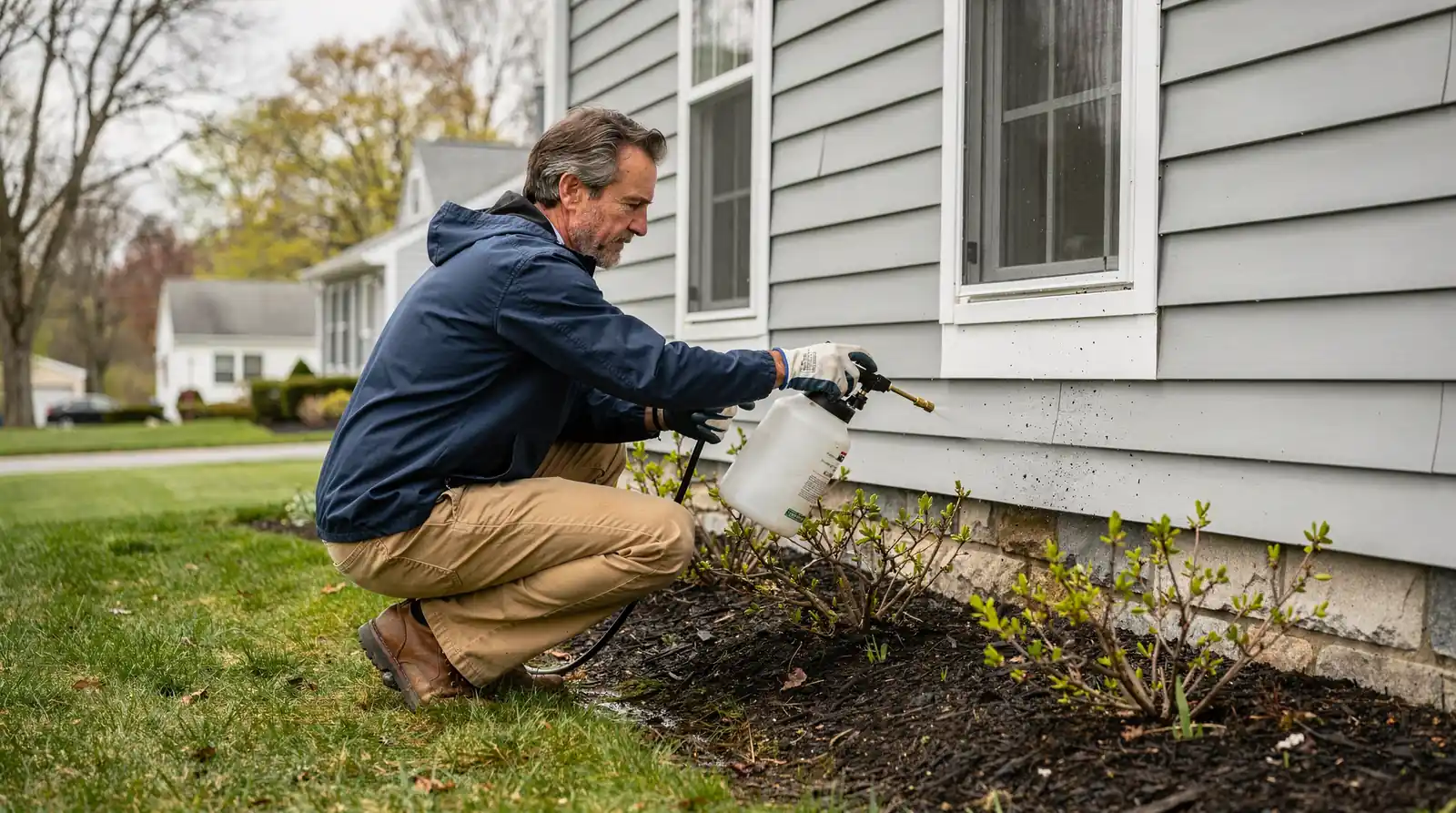 Spring across Connecticut triggers a resurgence of dormant insects as temperatures rise and food sources