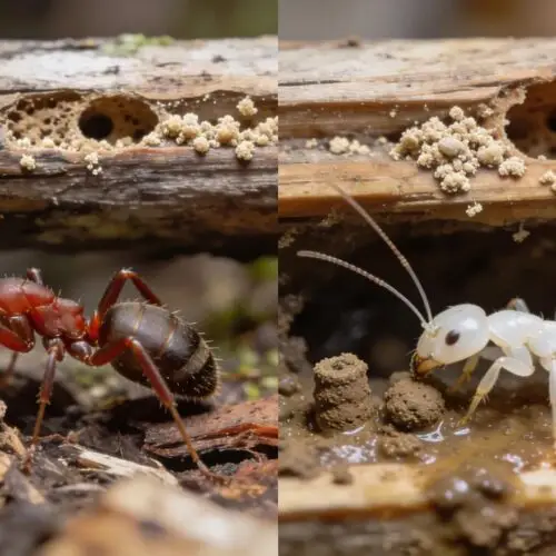 Carpenter Ant Structural Damage vs Termites in Western MA & CT: Identifying, Preventing, and Treating Wood-Destroying Insects