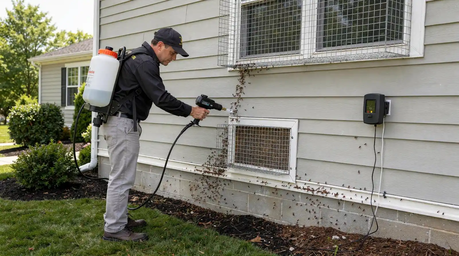 Even a small amount of visible ant activity can indicate a much larger colony hidden