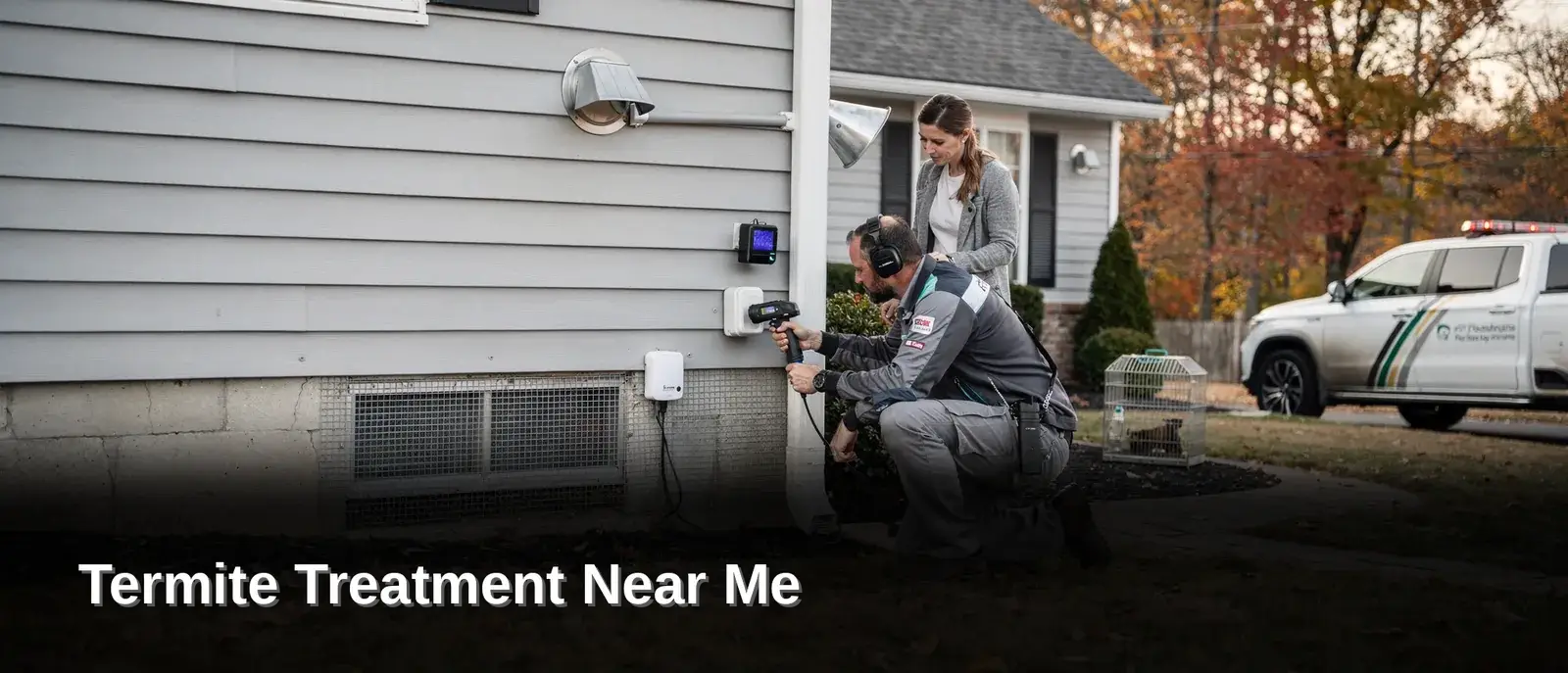 Cooling temperatures across Connecticut do not stop an existing termite infestation. A structure already housing