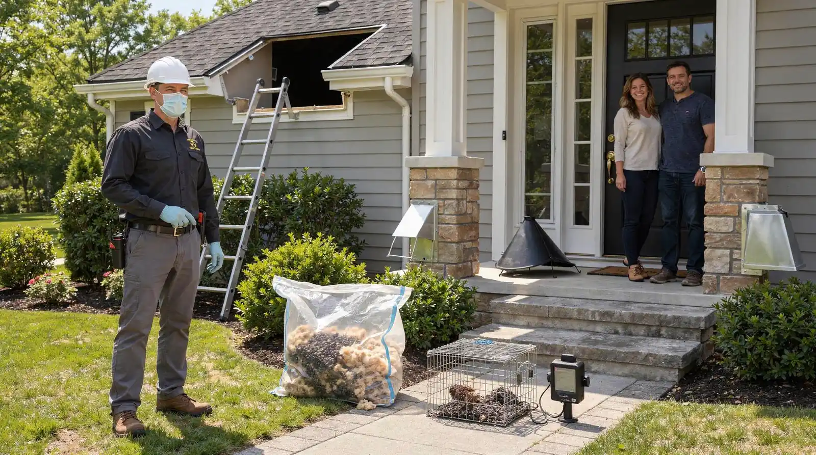 Contaminated insulation degrades indoor air quality long before homeowners notice a smell. Rodent droppings, raccoon