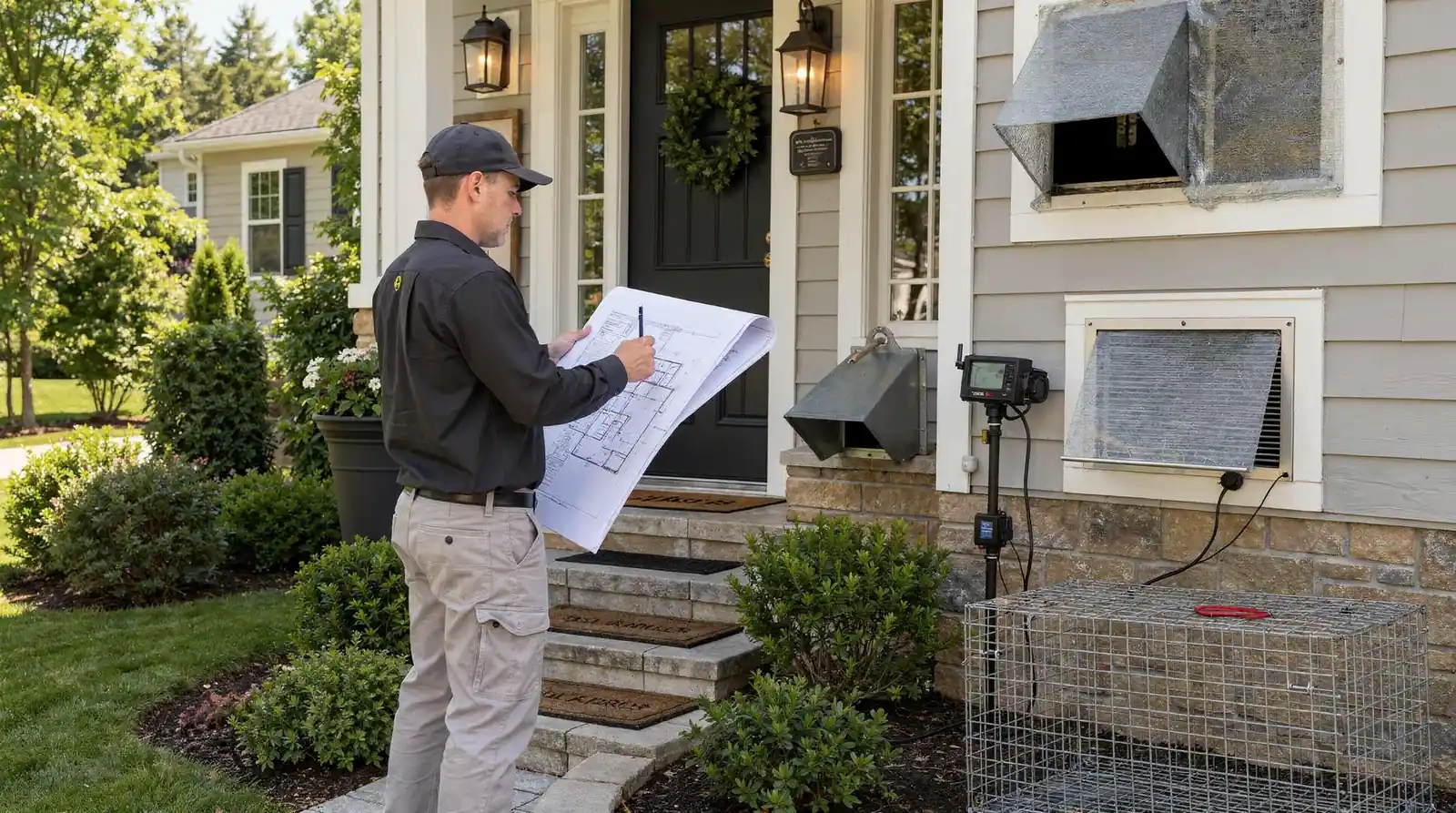 A complete pre-operational checklist for a Connecticut food business starts with legible floor plans. Floor